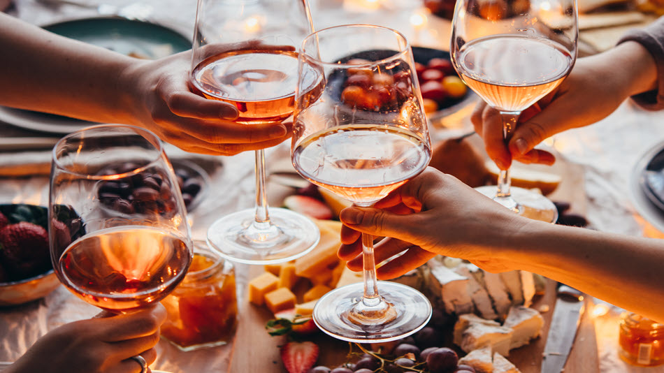 Degustation Weingut des Jahres trifft auf Pink in der Filiale Tiefenbrunnen