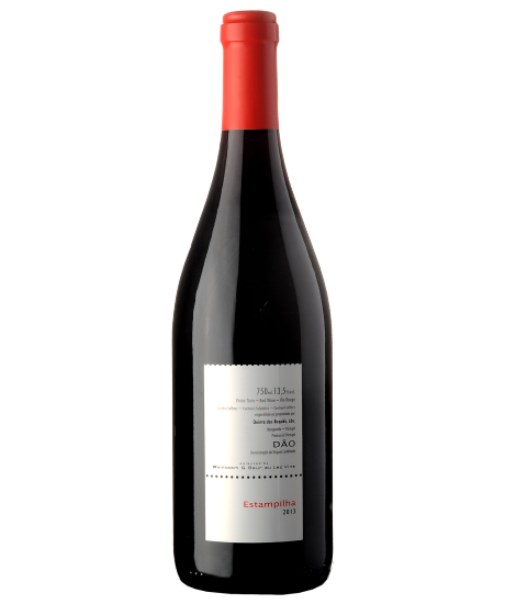 Estampilha vinho tinto