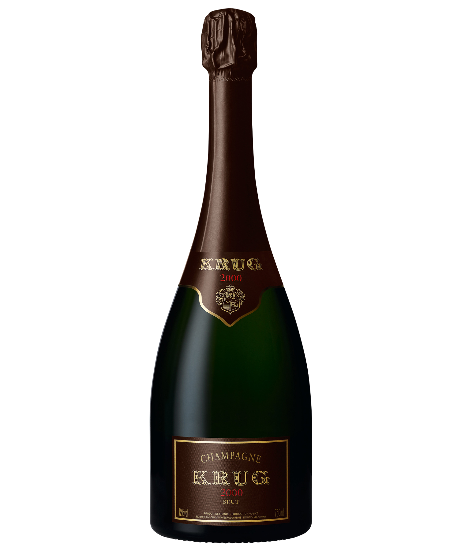 Krug brut mit Jahrgang