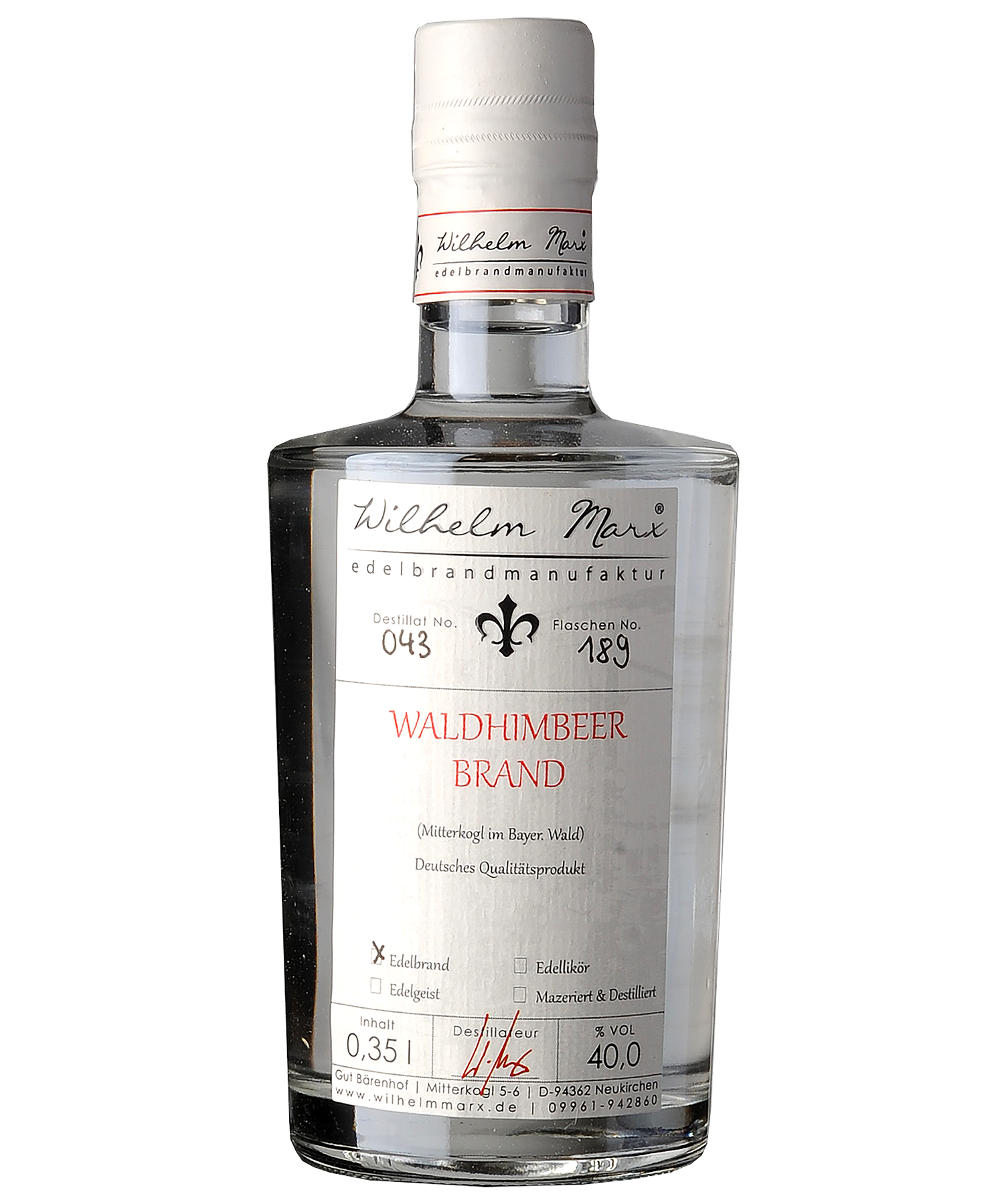 Waldhimbeer Edelbrand