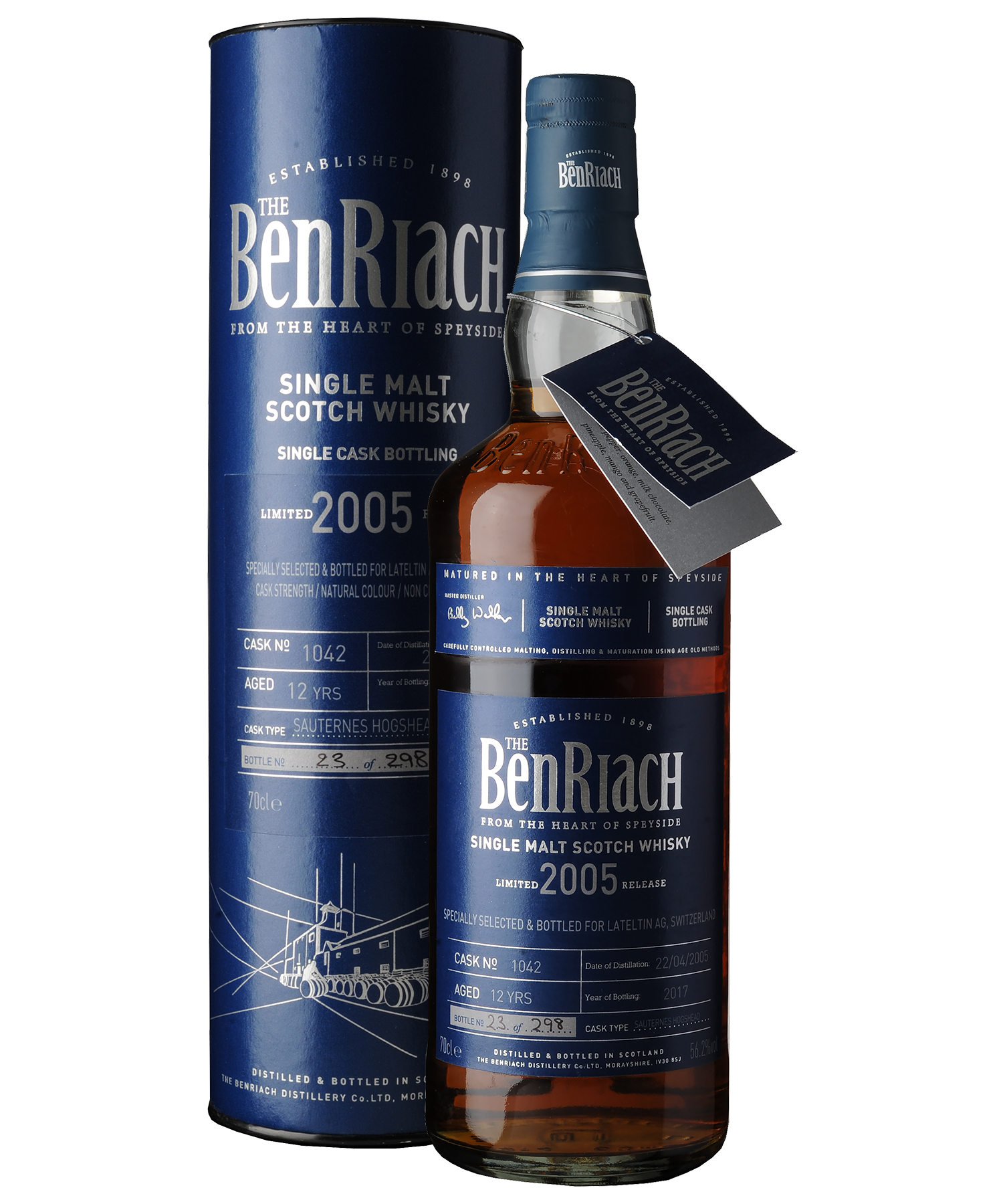 BenRiach 2005, Single Cask